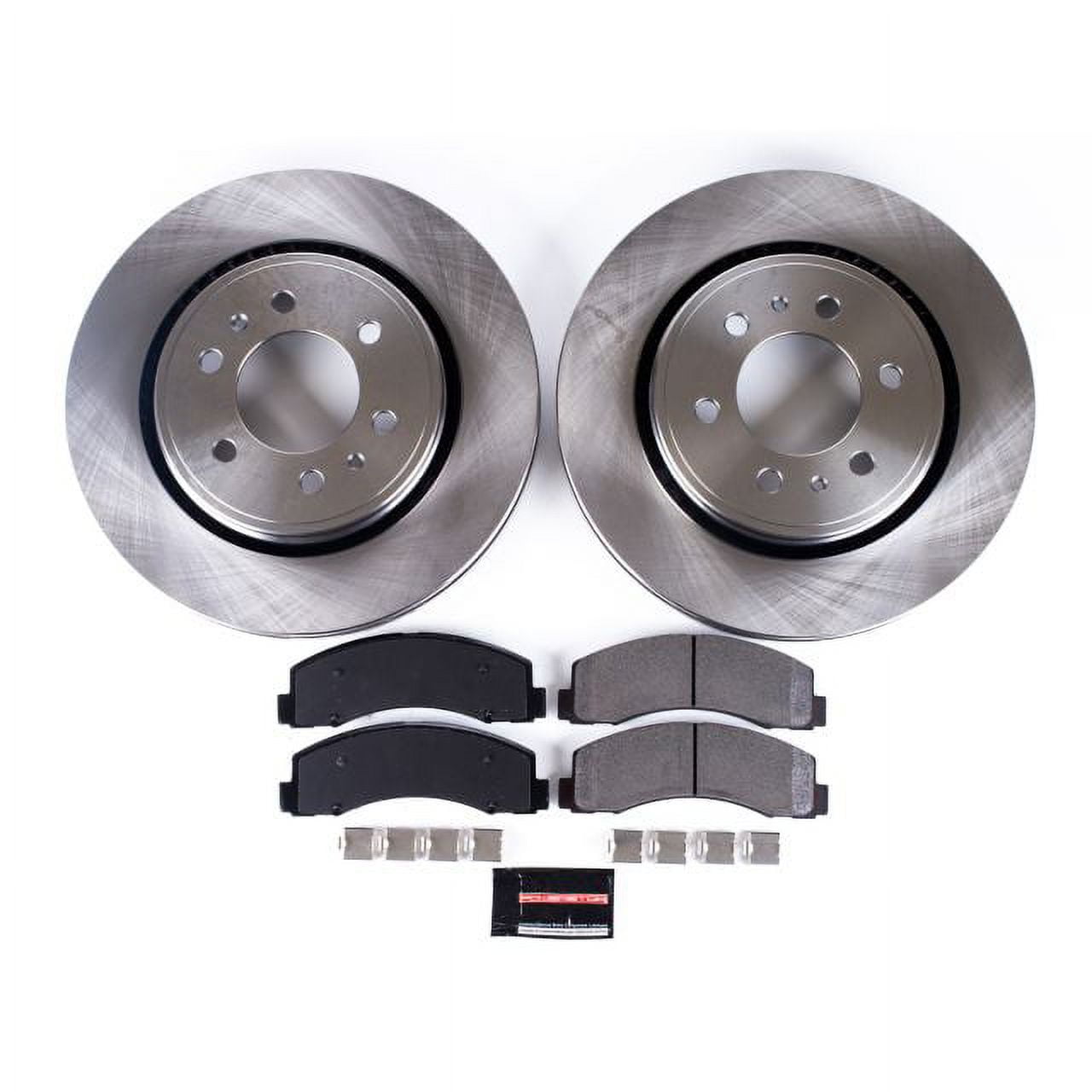 Power Stop Front Stock Replacement Brake Pad and Rotor Kit KOE3167