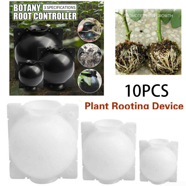 10X Plant Rooting Device High Pressure Propagation Ball Box Growing Grafting US