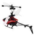 thumbnail image 2 of Mini helicóptero RC, tratamiento de refuerzo de velocidad de rotación estable, luminoso, resistente a caídas, helicóptero de inducción, juguete rojo YUNYI BRAND  Deportes, 2 of 8