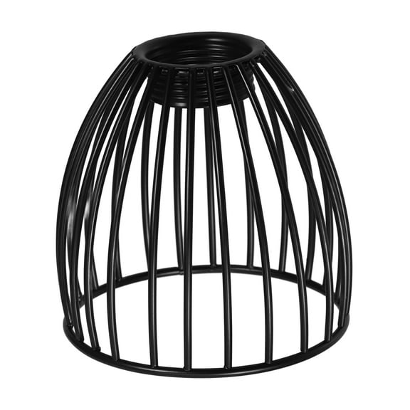 OUNONA  Handicraft Lampshade Leggings Wrought Iron Birdcage Chandelier