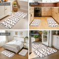 thumbnail image 4 of Football Helmet Brown Pattern Bath Mat Set Of 2,Non-Slip Rug for Bathroom,Kitchen,Bedroom,Entrance, 30x17 and 23.5x15.7 Inches, 4 of 5