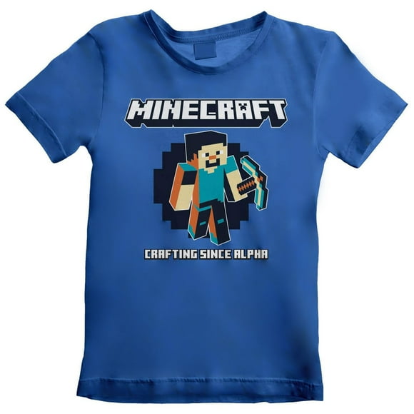 Minecraft Boys/Girls Crafting Since Alpha T-Shirt