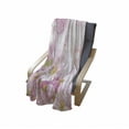 thumbnail image 4 of Rose Soft Flannel Fleece Blanket, Blossoming Spring Flowering Cherry Sakura April Tree Freshness Tenderness, Cozy Plush for Indoor and Outdoor Use, 50" x 60", Rose Yellow and Green, by Ambesonne, 4 of 6