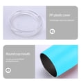 thumbnail image 4 of RXIRUCGD Tasse de Voyage Isolée avec Couvercle Étanche en Acier Inoxydable pour Café Chaud Froid Thé Glacé Réutilisable, 360ml, Bleu, 4 of 7