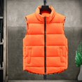 thumbnail image 5 of Vest for Women Hemlock Winter Warm Vest Outerwear Thick Padded Sleeveless Casual Vest, 5 of 6