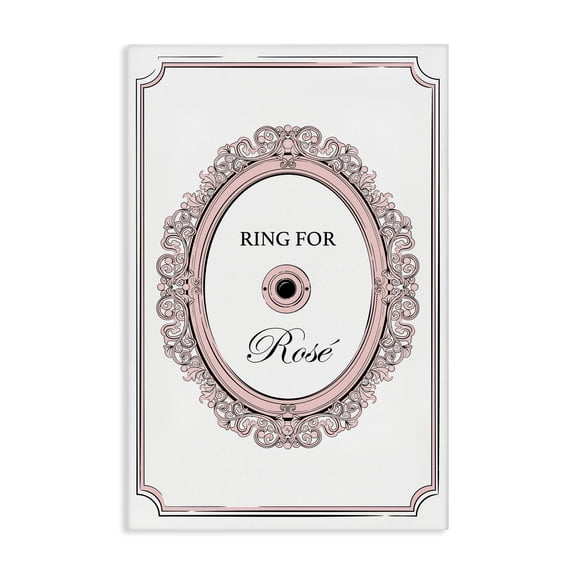 Stupell Industries Art Deco Ring for Rose Canvas Art, 16 x 24, by Martina Pavlova