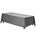 thumbnail image 3 of Gee Di Moda Rectangle Tablecloth - 90 X 156 Inch Charcoal Table Cloth For 8 Foot Table With Floor-Length Drop - Heavy Duty Washable Fabric - 8 Ft Buffet Table, Holiday Party, Wedding & Baby Shower, 3 of 3