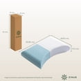 thumbnail image 2 of Almohada Zinus Memory Foam Refrescante Contorno Hombros. Para Todas las Edades., 2 of 6