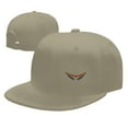 thumbnail image 4 of DouZhe Flat Brim Cap Snapback Hat, Rainbow Care Love Heart Prints Adjustable Yellow Adult Baseball Cap, 4 of 6