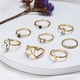 thumbnail image 4 of Anillos para mujer, regalos para mujer, estilo bohemio, moda, conjunto de 8 piezas, anillo de circón, 4 of 5