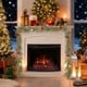 thumbnail image 1 of Guirnalda Navideña de Ratán con Agujas de Pino de 1 Metro | Decoración de Vegetación Artificial con Frutos Rojos y Piñas | Adorno Navideño de Plástico Resistente para Puerta | Ideal para Decorar Mesa, 1 of 6