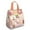 Pioneer Flower Floral-1, variant on Pioneer Flower Floral Print Pattern Insulated Lunch Bag for Women & Adults,Large Portable Soft Cooler Lunch Bag,Thermal Food Storage Tote with Pearl Cotton,8.66L,8.75x5.75x9.5 Inch