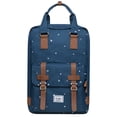 thumbnail image 1 of KAUKKO Stylish Oxford Fabric Backpack Travel Rucksack lightweight Hiking Bag Satchel, 1 of 5