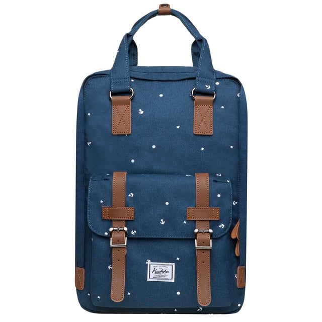 KAUKKO Stylish Oxford Fabric Backpack Travel Rucksack lightweight Hiking Bag Satchel