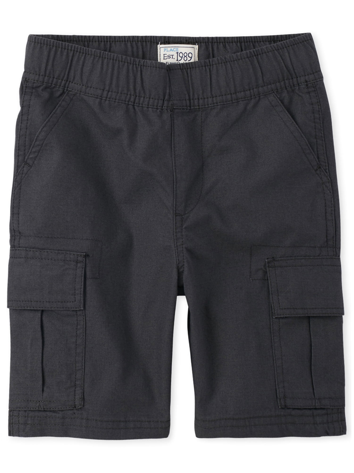 The Children's Place Boys Pull-On Cargo Shorts, 4-Pack, Sizes 4-16