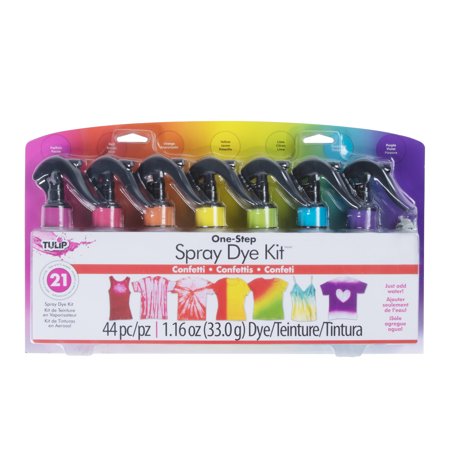 UPC: 0017754316615 | Tulip One-Step Spray Dye Kit  Assorted Colors