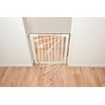 Safety 1st Easy Install Auto Close Walk Through Gate, White