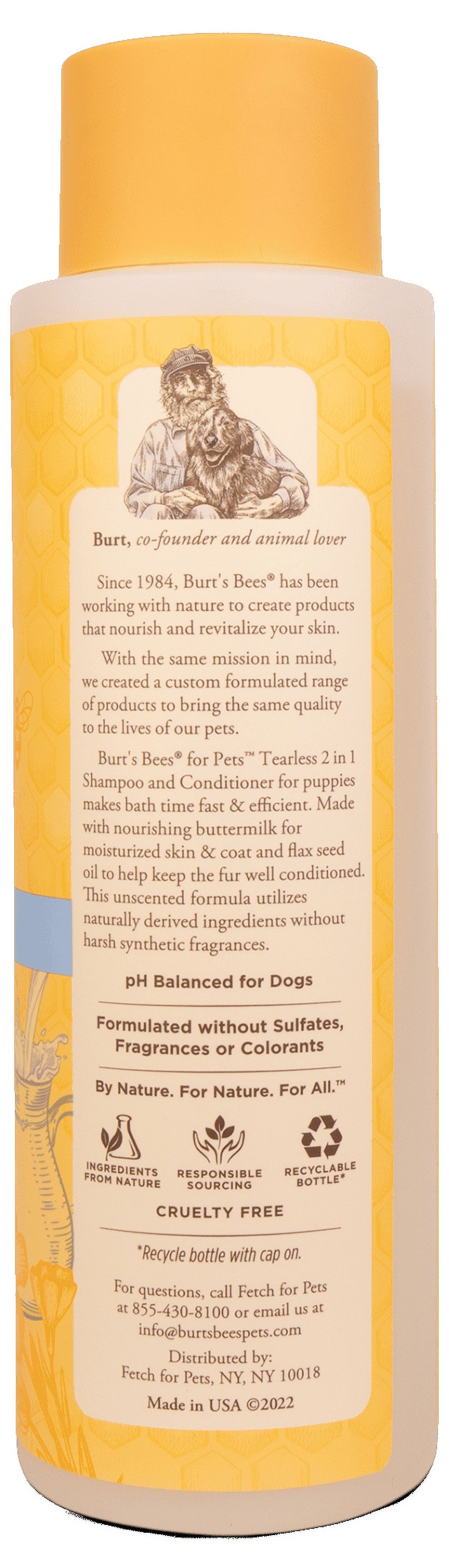 Burt's Bees Natural Puppy Shampoo Conditioner 2-in-1 photo 8