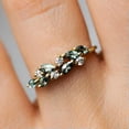 thumbnail image 3 of EOEMY 925 Silver Filled Ring Fashion Jewelry Cubic Zircon Women Wedding Ring Sz 6-10-8, 3 of 5