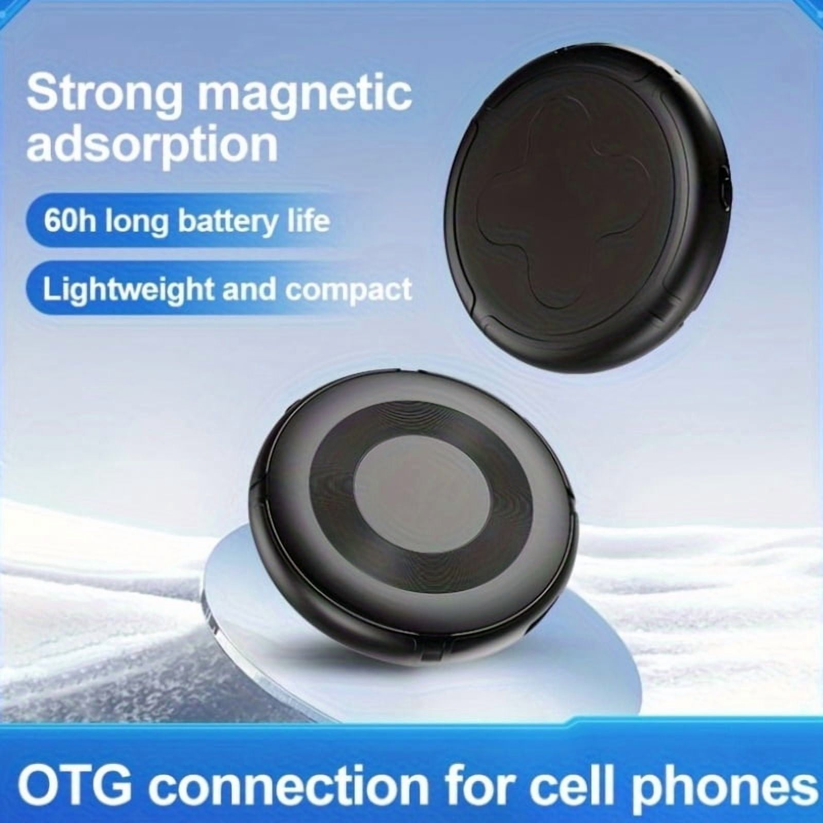 Magnetic Smart Noise-Canceling Voice Recorder | 64GB, 60H Battery | One-Touch Recording & Auto-Save for Business Meetings