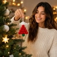 thumbnail image 4 of Eolstice Christmas Tree Ornaments, Star and Mini Ball Xmas Hanging Decorations, Cute Pendants for Holiday Window, Home, Wreath, Festive Party Decor, 4 of 7