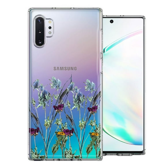MUNDAZE For Samsung Galaxy Note 10 Country Dried Flowers Design Double Layer Phone Case Cover
