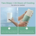 thumbnail image 6 of Momcozy Portable Breast Milk Cooler for Travel, 24H Ice-Free Cooling Breastmilk Storage Bottles Container, 12oz Leak Proof Outdoor Small Freezer, 6 of 9