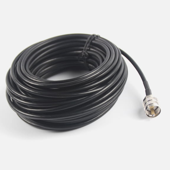 Gymnture RG58 Cable 259M to 259M UHF Connector Cable