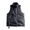 thumbnail image 4 of LOVZFMLL Vestes pour Femmes 10 Couleurs Mode Femmes Manteau d'Hiver Chaud Veste Matelassée, 4 of 5