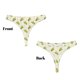 thumbnail image 2 of Fotbe Corn Tanga Sin Costuras para Mujer con Estampado – Panties Invisibles, Transpirables y Cómodos para Uso Diario-Large, 2 of 5