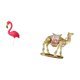 thumbnail image 5 of Estatua de estaca de jardín,Adorno de flamenco para jardín,patio,porche,Figura de escritorio,Figura de camello,decoración moderna,regalo de inauguración de la casa,Estatua de animal de, 5 of 8