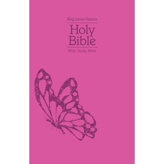 Pre-Owned KJV, Kids Study Bible, Imitation Leather, Pink (Unknown) 0310718600 9780310718604