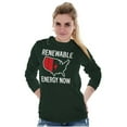 thumbnail image 3 of USA Renewable Energy Climate Change Long Sleeve TShirt Men Women Brisco Brands S, 3 of 6