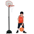 thumbnail image 1 of Tablero de Basquetbol, Canasta de Basquetbol, Canasta de Basquetbol con Altura Ajustable 120 a 190 cm Enersport, 1 of 4
