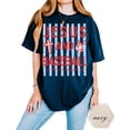 thumbnail image 2 of Jesus and Baseball T-Shirt – Christian Faith Game Day Graphic Tee, Cross Sports Shirt, Baseball Mom Country Lifestyle Tee for Men & Women, 2 of 6