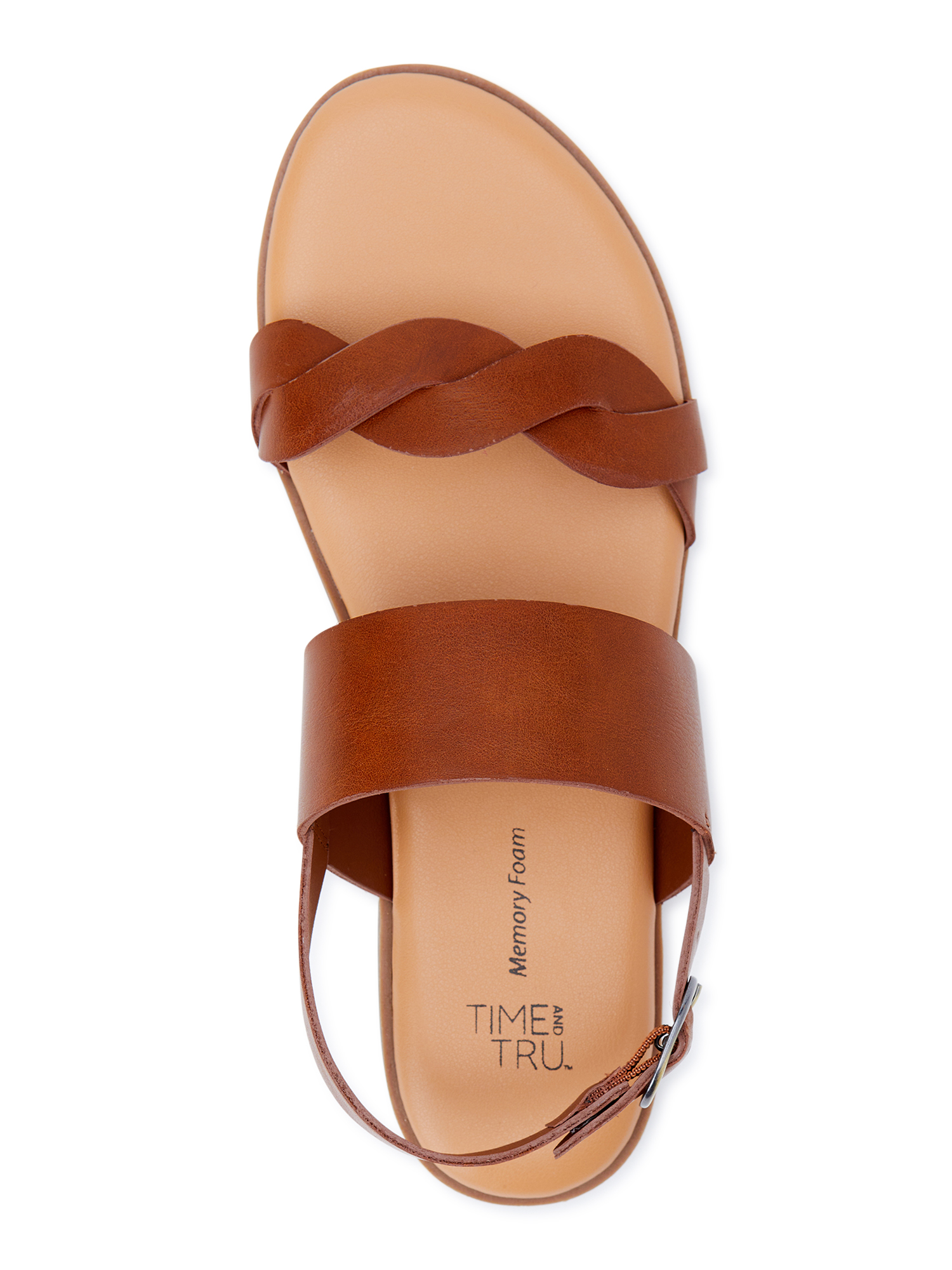 Time and Tru Women's Twist Strap Sandals - image 4 of 5