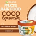 thumbnail image 4 of Mascarilla para cabello Garnier Fructis hair food coco cabello dañado 350 ml, 4 of 12