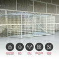 thumbnail image 2 of Heavy Duty Catch Release Small Live Humane Animal Cage Trap for Rat Mice Voles Weasels and Other Similar Sized Animals 18x5x5 (2-Pack), 2 of 9