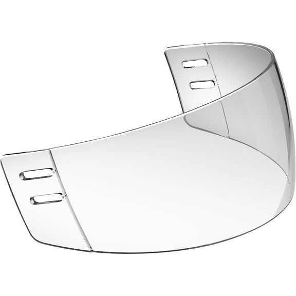 BlinkLLX Straight Cut Hockey Helmet Clear Visor Vented Cut Anti Scratch Hockey Visor Inside Anti Fog Ice Hockey Helmet Shield Installation Clear Hockey Half Shield Visor