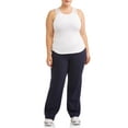 thumbnail image 3 of Athletic Works Women's and Women's Plus Dri More Core Athleisure Bootcut Yoga Pants, Regular and Petite, 3 of 4