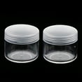 thumbnail image 3 of Milaget Small Plastic Cosmetic Cream Jars Pots Empty Cosmetic Containers with Lids 20g 20g, 3 of 7
