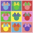 thumbnail image 2 of Girl's Mickey & Friends Warhol Minnie  Graphic Tee Light Pink Medium, 2 of 4
