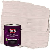 Glidden HEP Romeo / Pink Flat Interior Paint with Primer, 1 Gallon