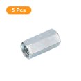 thumbnail image 3 of Unique Bargains M10x17x30mm Coupling Nuts, Galvanized Carbon Steel Hex Threaded Rod Coupler 5 Count, 3 of 4
