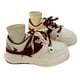 thumbnail image 4 of Zapatilla de deporte para niña, cómoda, transpirable, con cordones, diseño, suela de goma, PU Artificial, zapatos casuales de verano para uso diario, 4 of 8