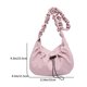 thumbnail image 2 of Bolso Hobo con cordón de nube para mujer correa ajustable bolso diario femenino de gran capacidad, 2 of 6