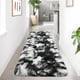 thumbnail image 3 of Alfombra de Área Noahas Runner Teñida en Negro y Blanco 60x180 cm, 3 of 8