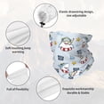 thumbnail image 3 of Neck Gaiter Face Cover Scarf, Swimming shark Soft Face Sun Mask Cover Scarf Headband Cooling Sweat Absorbing Bandanas Hiking Cycling Running, 3 of 7