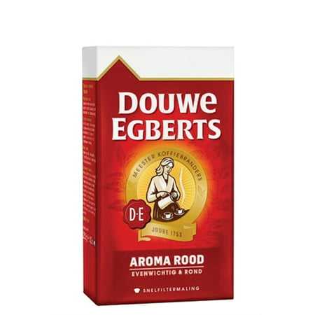 Douwe Egberts Aroma Rood Ground Coffee, 8.8oz.