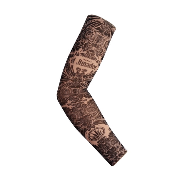 Sywqhk Mangas de tatuaje Mangas heladas para hombres y mujeres Protector solar para conducir en verano (36 tallas únicas) Paquete individual Sywqhk Alta Calidad